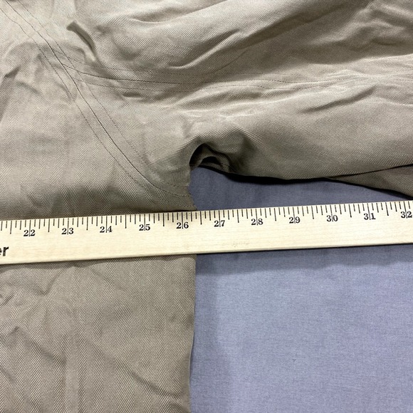 VINTAGE Baracuta Bomber Jacket Mens XL Khaki Silk Lined Full Zip Harrington * - Picture 12 of 16